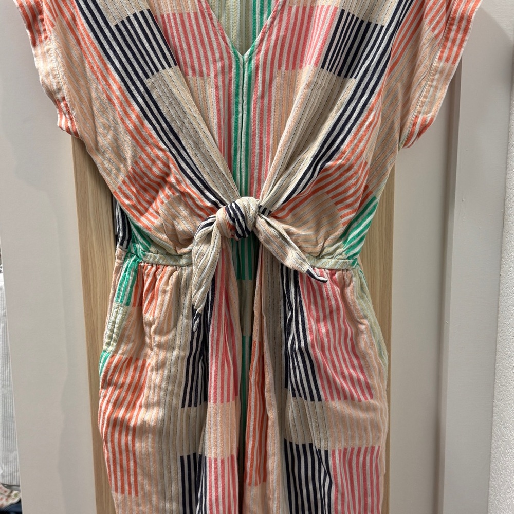 Lou & Grey Striped Midi Dress - Multicolor
